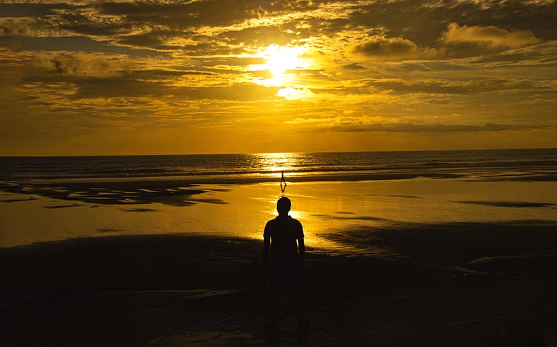 Golden Horizon Solitude
