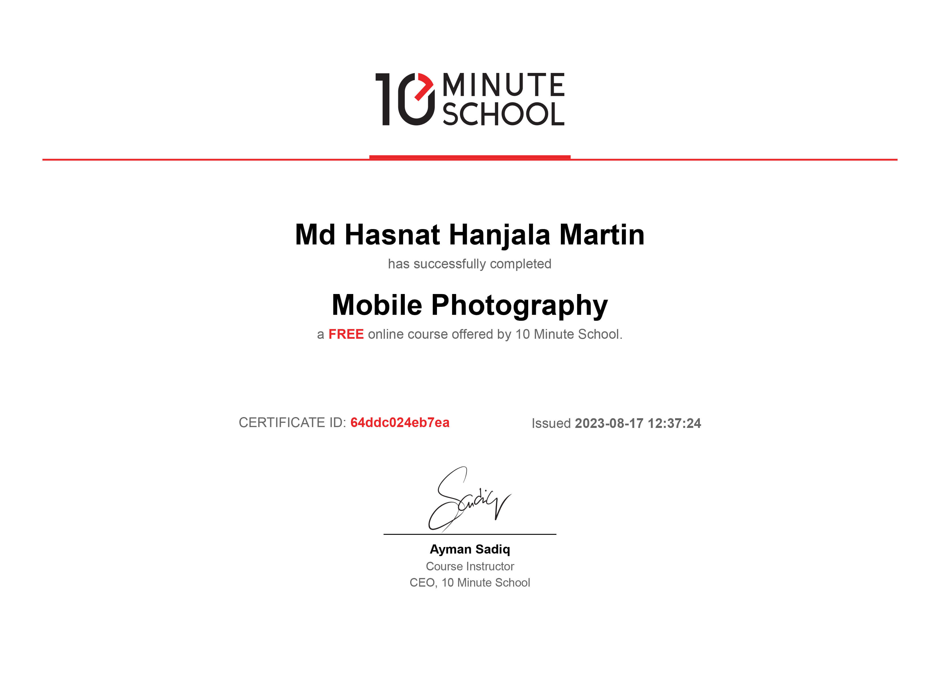Mobile Photography